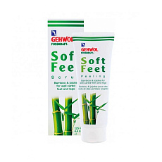 Gehwol Скраб для ног с экстрактом бамбука и маслом жожоба Fusskraft Soft Sweet, 125 мл